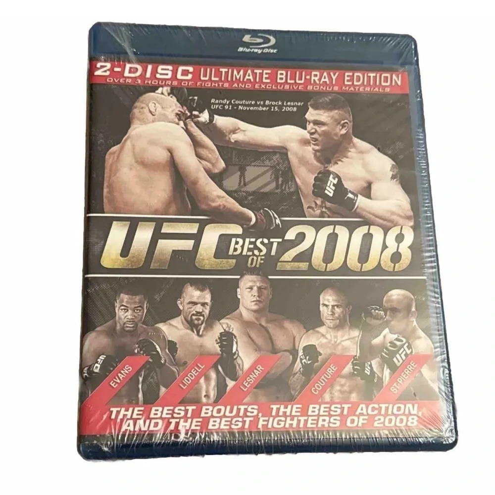 Ultimate Fighting Championship - UFC:  Best of 2008‎ (Blu-ray Disc, 2009) New